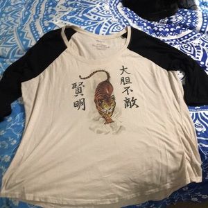Torrid size 4 tiger tee